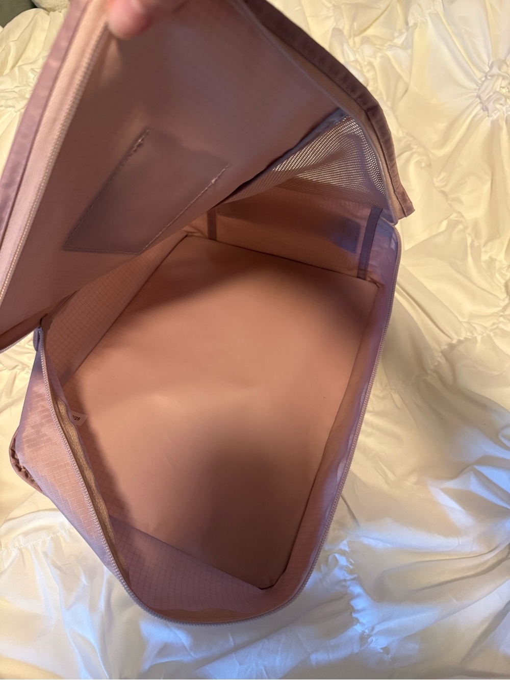2 Pack - BEIS Packing Cubes in Atlas Pink - Picture 8 of 9
